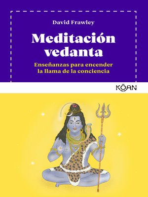 cover image of Meditación vedanta